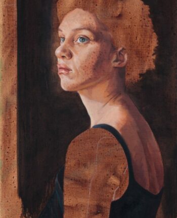Burnt Umber - Oil on canvas, 40 × 60 cm, 2020